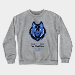 Strength of The Lone Wolf Crewneck Sweatshirt